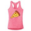 Multi-Color Sublimatable Ladies PosiCharge Electric Heather Racerback Tank Thumbnail
