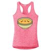Multi-Color Sublimatable Ladies PosiCharge Electric Heather Racerback Tank Thumbnail