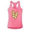 Multi-Color Sublimatable Ladies PosiCharge Electric Heather Racerback Tank Thumbnail