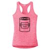 Multi-Color Sublimatable Ladies PosiCharge Electric Heather Racerback Tank Thumbnail