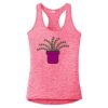 Multi-Color Sublimatable Ladies PosiCharge Electric Heather Racerback Tank Thumbnail