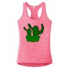 Multi-Color Sublimatable Ladies PosiCharge Electric Heather Racerback Tank Thumbnail