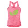 Multi-Color Sublimatable Ladies PosiCharge Electric Heather Racerback Tank Thumbnail