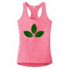 Multi-Color Sublimatable Ladies PosiCharge Electric Heather Racerback Tank Thumbnail