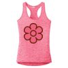 Multi-Color Sublimatable Ladies PosiCharge Electric Heather Racerback Tank Thumbnail