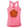 Multi-Color Sublimatable Ladies PosiCharge Electric Heather Racerback Tank Thumbnail
