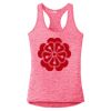 Multi-Color Sublimatable Ladies PosiCharge Electric Heather Racerback Tank Thumbnail