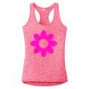 Multi-Color Sublimatable Ladies PosiCharge Electric Heather Racerback Tank Thumbnail