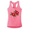 Multi-Color Sublimatable Ladies PosiCharge Electric Heather Racerback Tank Thumbnail