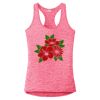 Multi-Color Sublimatable Ladies PosiCharge Electric Heather Racerback Tank Thumbnail