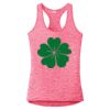 Multi-Color Sublimatable Ladies PosiCharge Electric Heather Racerback Tank Thumbnail