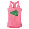 Multi-Color Sublimatable Ladies PosiCharge Electric Heather Racerback Tank Thumbnail