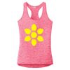 Multi-Color Sublimatable Ladies PosiCharge Electric Heather Racerback Tank Thumbnail