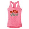 Multi-Color Sublimatable Ladies PosiCharge Electric Heather Racerback Tank Thumbnail