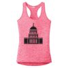 Multi-Color Sublimatable Ladies PosiCharge Electric Heather Racerback Tank Thumbnail