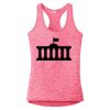 Multi-Color Sublimatable Ladies PosiCharge Electric Heather Racerback Tank Thumbnail