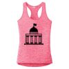 Multi-Color Sublimatable Ladies PosiCharge Electric Heather Racerback Tank Thumbnail