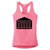 Multi-Color Sublimatable Ladies PosiCharge Electric Heather Racerback Tank Thumbnail