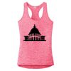 Multi-Color Sublimatable Ladies PosiCharge Electric Heather Racerback Tank Thumbnail