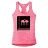Multi-Color Sublimatable Ladies PosiCharge Electric Heather Racerback Tank Thumbnail