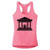 Multi-Color Sublimatable Ladies PosiCharge Electric Heather Racerback Tank Thumbnail