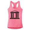 Multi-Color Sublimatable Ladies PosiCharge Electric Heather Racerback Tank Thumbnail