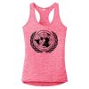 Multi-Color Sublimatable Ladies PosiCharge Electric Heather Racerback Tank Thumbnail