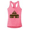 Multi-Color Sublimatable Ladies PosiCharge Electric Heather Racerback Tank Thumbnail