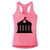 Multi-Color Sublimatable Ladies PosiCharge Electric Heather Racerback Tank Thumbnail