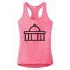 Multi-Color Sublimatable Ladies PosiCharge Electric Heather Racerback Tank Thumbnail