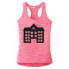 Multi-Color Sublimatable Ladies PosiCharge Electric Heather Racerback Tank Thumbnail