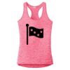 Multi-Color Sublimatable Ladies PosiCharge Electric Heather Racerback Tank Thumbnail