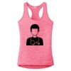 Multi-Color Sublimatable Ladies PosiCharge Electric Heather Racerback Tank Thumbnail