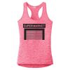 Multi-Color Sublimatable Ladies PosiCharge Electric Heather Racerback Tank Thumbnail