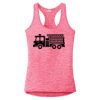 Multi-Color Sublimatable Ladies PosiCharge Electric Heather Racerback Tank Thumbnail