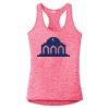 Multi-Color Sublimatable Ladies PosiCharge Electric Heather Racerback Tank Thumbnail