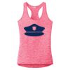 Multi-Color Sublimatable Ladies PosiCharge Electric Heather Racerback Tank Thumbnail
