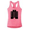 Multi-Color Sublimatable Ladies PosiCharge Electric Heather Racerback Tank Thumbnail