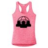 Multi-Color Sublimatable Ladies PosiCharge Electric Heather Racerback Tank Thumbnail