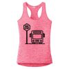 Multi-Color Sublimatable Ladies PosiCharge Electric Heather Racerback Tank Thumbnail