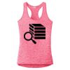 Multi-Color Sublimatable Ladies PosiCharge Electric Heather Racerback Tank Thumbnail