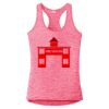 Multi-Color Sublimatable Ladies PosiCharge Electric Heather Racerback Tank Thumbnail