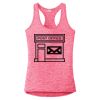 Multi-Color Sublimatable Ladies PosiCharge Electric Heather Racerback Tank Thumbnail