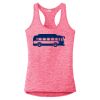 Multi-Color Sublimatable Ladies PosiCharge Electric Heather Racerback Tank Thumbnail