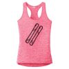 Multi-Color Sublimatable Ladies PosiCharge Electric Heather Racerback Tank Thumbnail