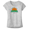 OCSO Multi-Colors Sublimatable Ladies PosiCharge Electric Heather Sporty Tee Thumbnail
