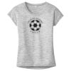 OCSO Multi-Colors Sublimatable Ladies PosiCharge Electric Heather Sporty Tee Thumbnail