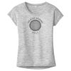 OCSO Multi-Colors Sublimatable Ladies PosiCharge Electric Heather Sporty Tee Thumbnail