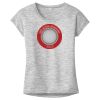 OCSO Multi-Colors Sublimatable Ladies PosiCharge Electric Heather Sporty Tee Thumbnail