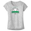OCSO Multi-Colors Sublimatable Ladies PosiCharge Electric Heather Sporty Tee Thumbnail